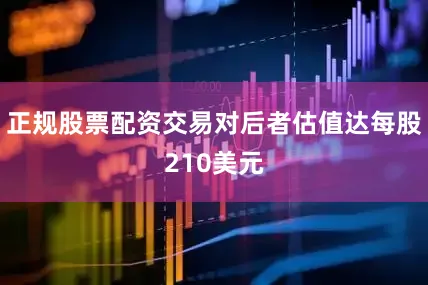 正规股票配资交易对后者估值达每股210美元