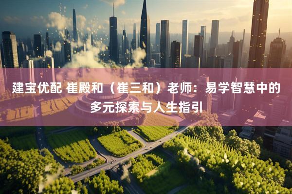 建宝优配 崔殿和（崔三和）老师：易学智慧中的多元探索与人生指引